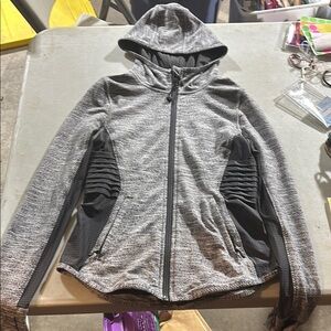 Ivivva Gray and Black Women's Sweater